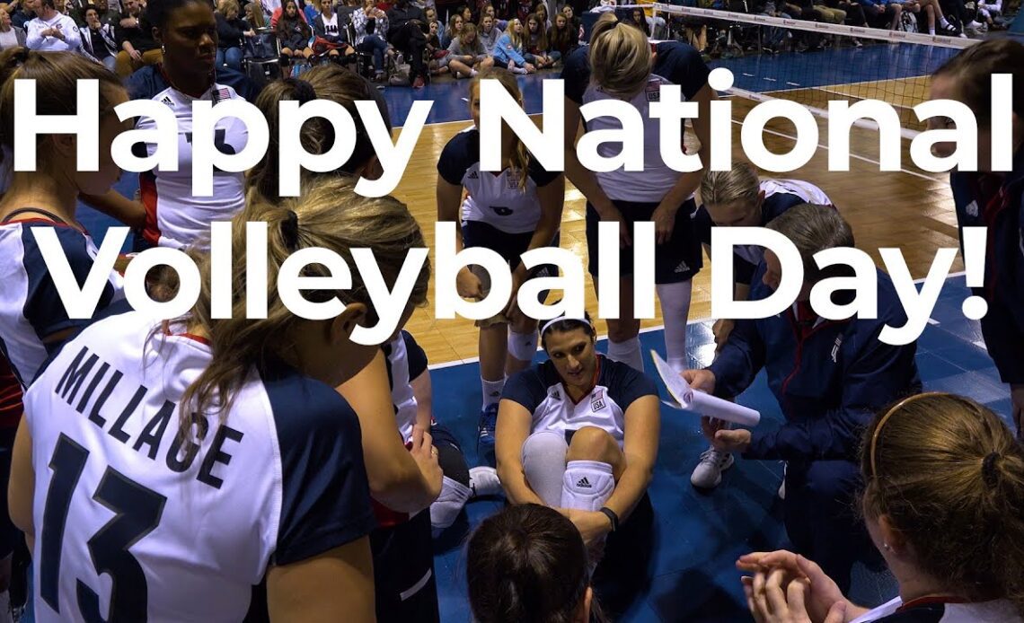 Happy National Volleyball Day