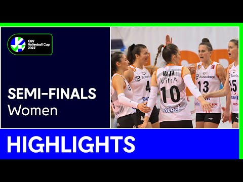 Highlights | Eczacibasi Dynavit ISTANBUL vs. CSM Volei Alba BLAJ | CEV Volleyball Cup 2022