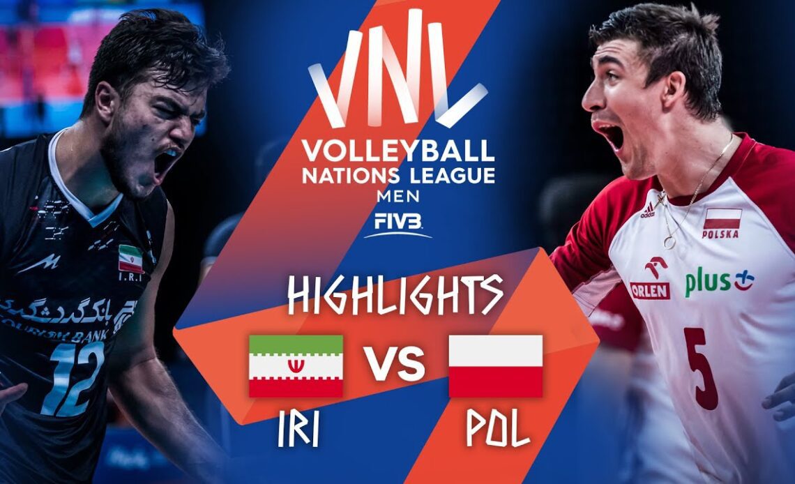 IRI vs. POL - Highlights Week 5 | Men's VNL 2021