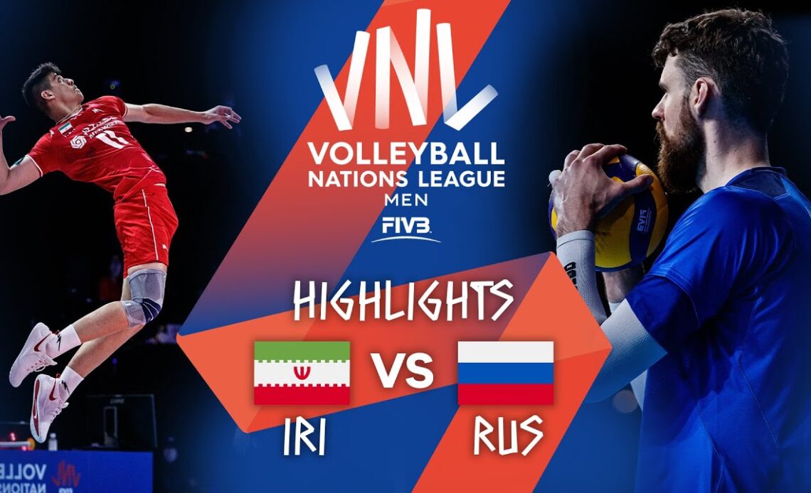 IRI vs. RUS - Highlights Week 1 | Men's VNL 2021