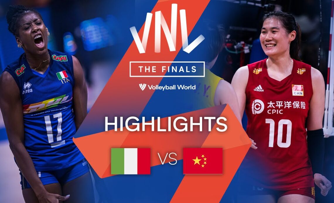 🇮🇹 ITA vs. 🇨🇳 CHN - Highlights Quarter Finals | Women's VNL 2022