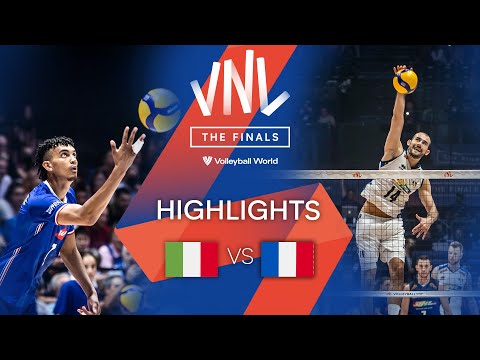 🇮🇹 ITA vs. 🇫🇷 FRA - Highlights Semi Finals | Men's VNL 2022