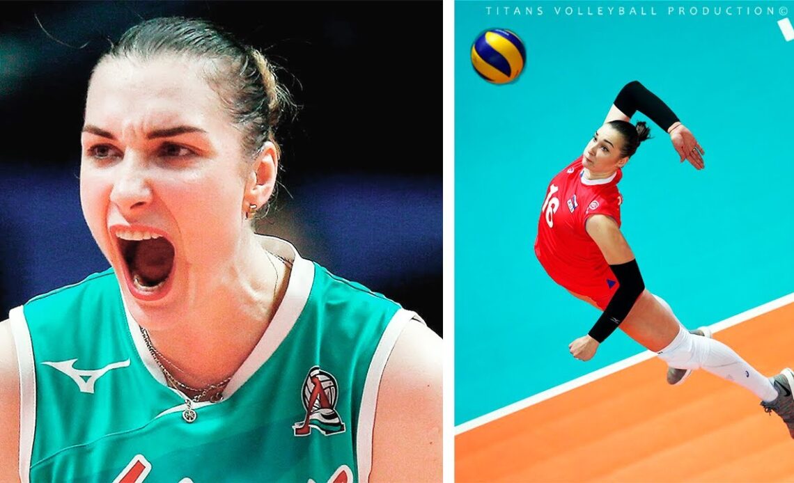 Irina Voronkova - Russian "Powerful Gun" in Women's Volleyball