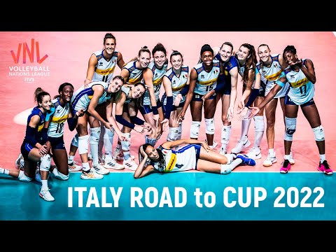 Italy ROAD to CUP Women's Volleyball Nations League 2022