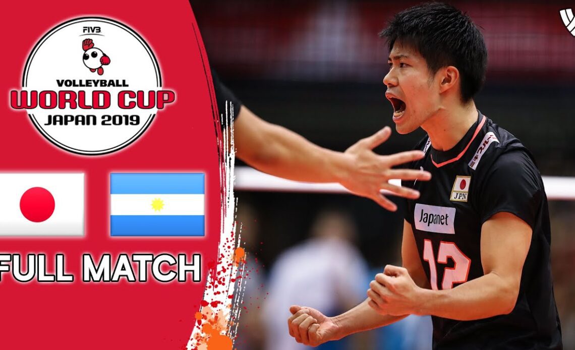 Japan 🆚 Argentina - Full Match | Men’s Volleyball World Cup 2019