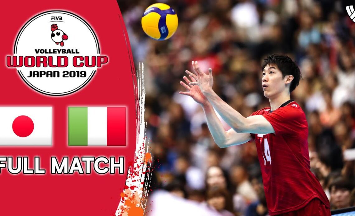 Japan 🆚 Italy - Full Match | Men’s Volleyball World Cup 2019