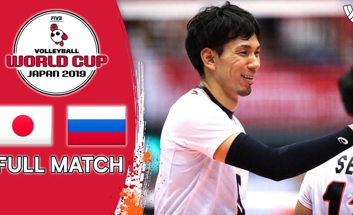 Japan 🆚 Russia - Full Match | Men’s Volleyball World Cup 2019