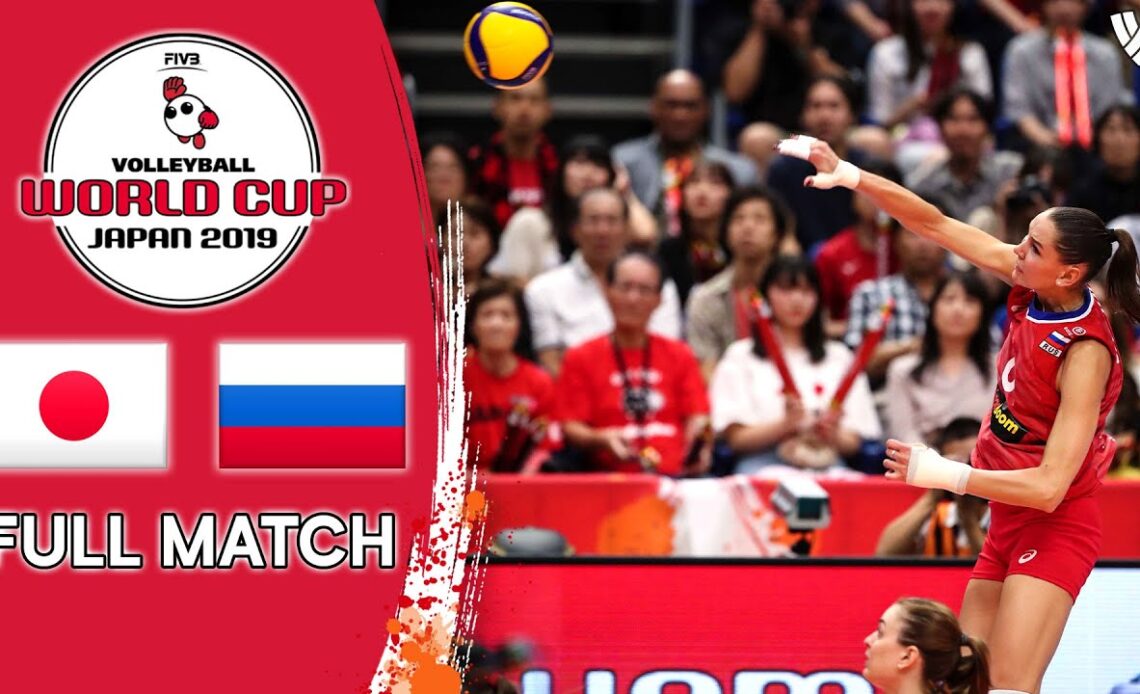 Japan 🆚 Russia - Full Match | Women’s Volleyball World Cup 2019
