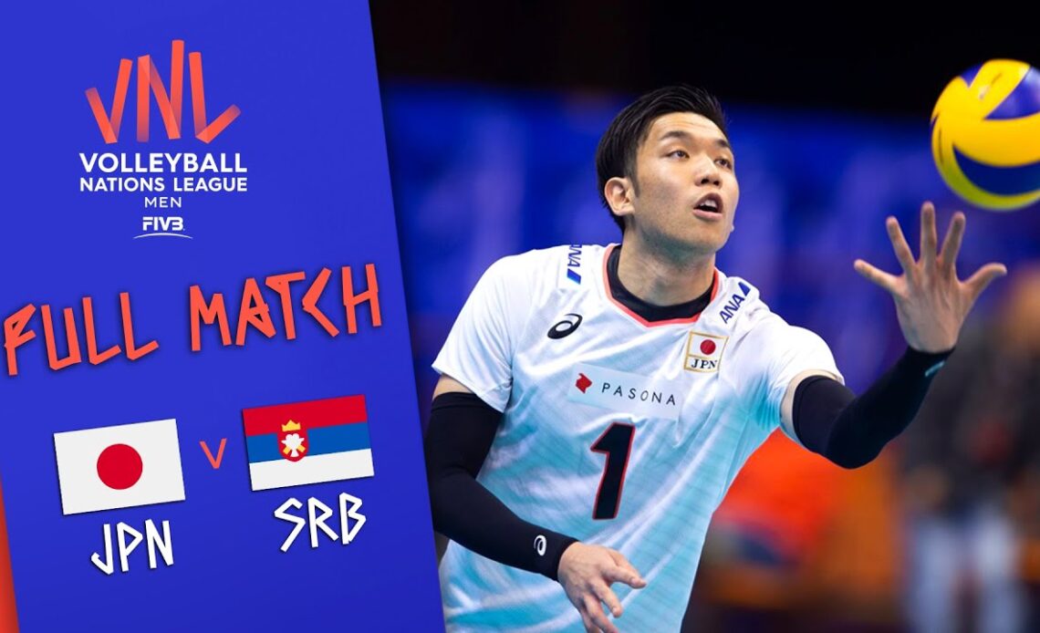 Japan 🆚Serbia - Full Match | Men’s Volleyball Nations League 2019