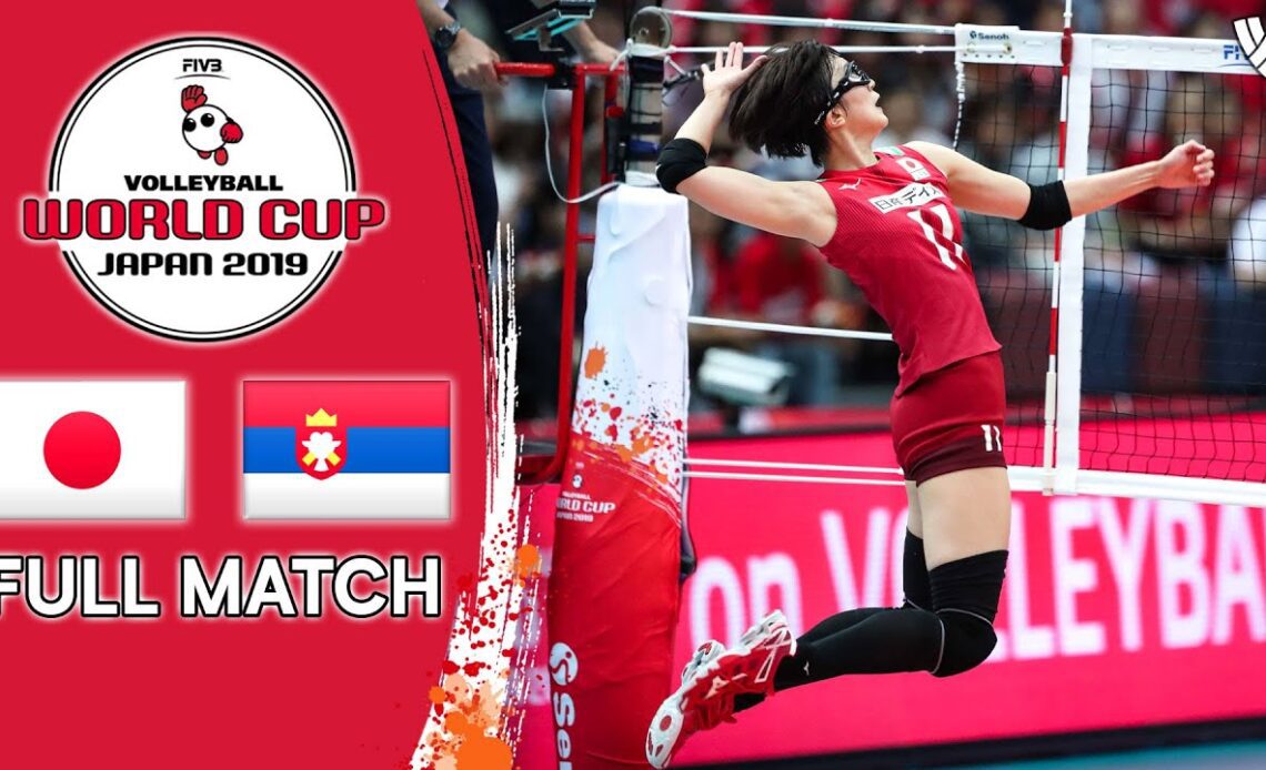 Japan 🆚 Serbia - Full Match | Women’s Volleyball World Cup 2019