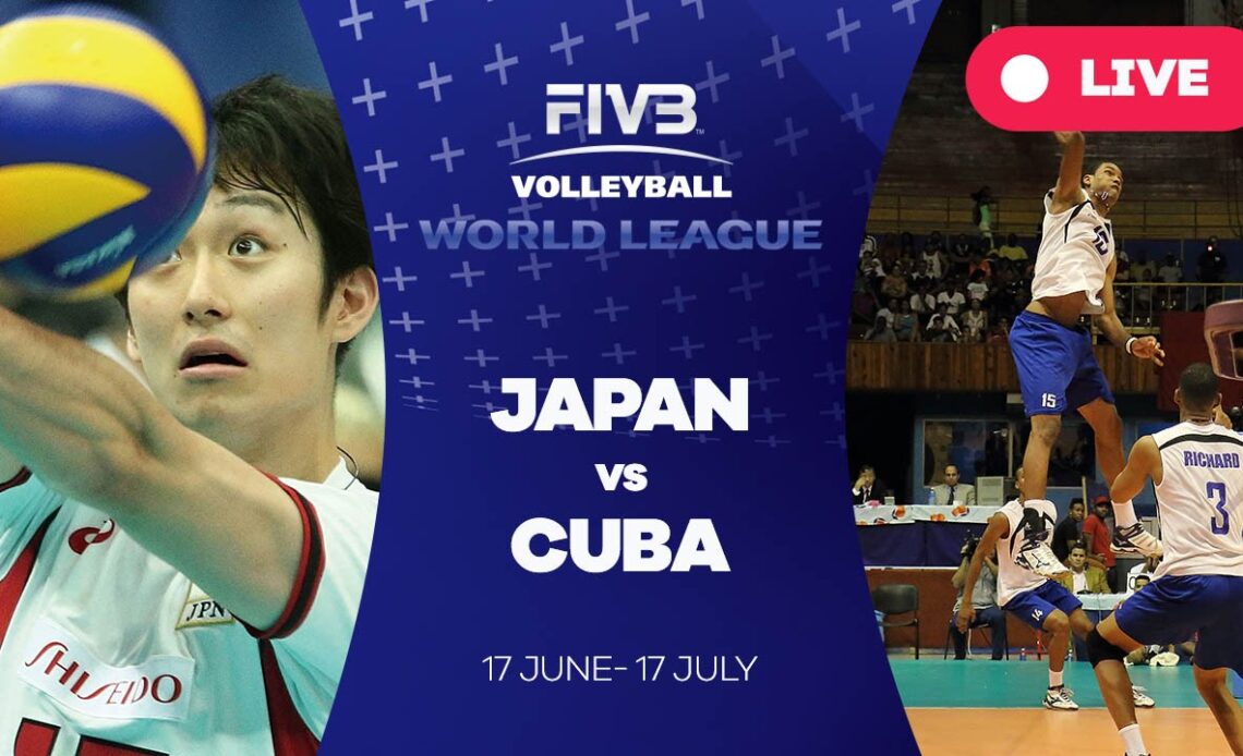 Japan v Cuba - Group 2: 2016 FIVB Volleyball World League