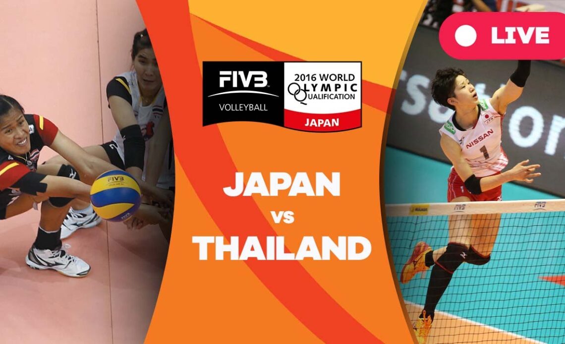 Japan v Thailand - 2016 Women's World Olympic Qualification Tournament