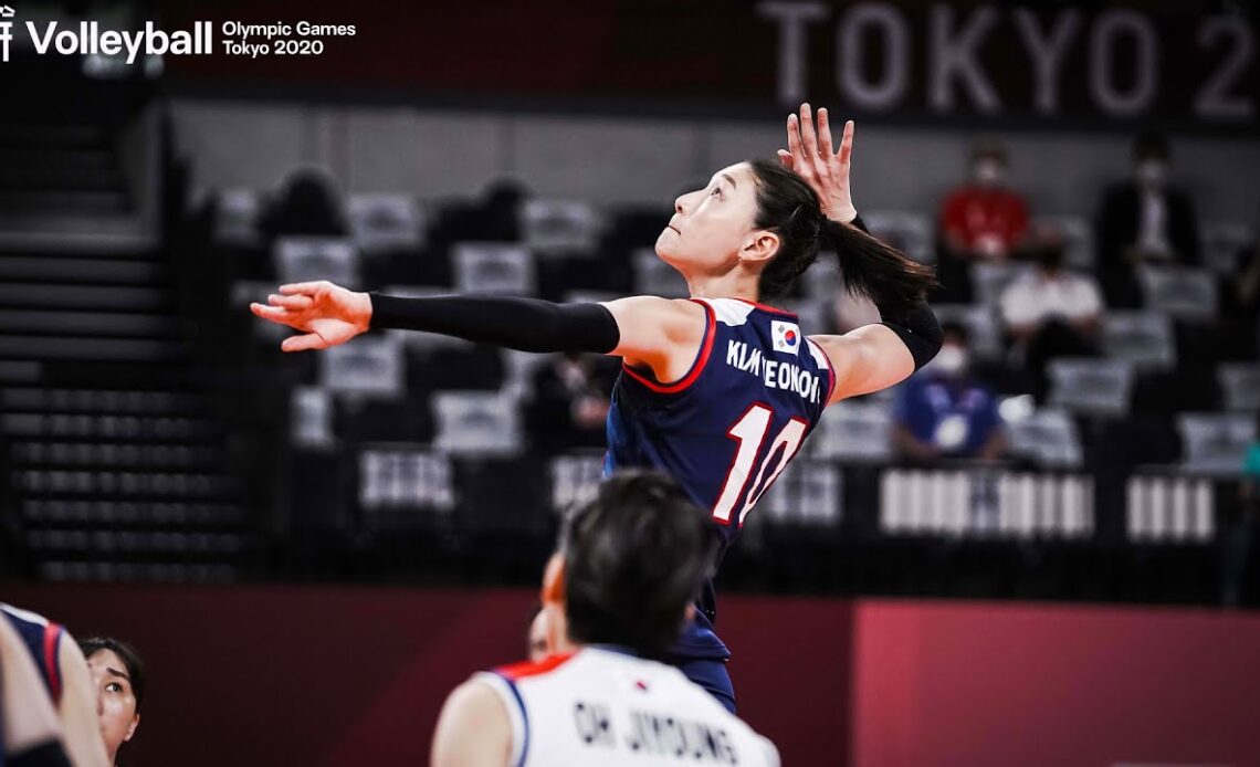 Kim Yeon Koung 🇰🇷 A One In A Billion Volleyball Star at #Tokyo2020!