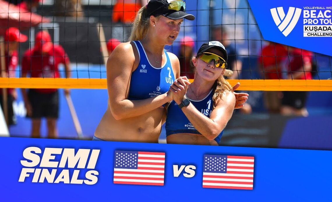 Kloth/Nuss vs. Cannon/Sponcil - Semi-Final Highlights Kusadasi 2022 #BeachProTour