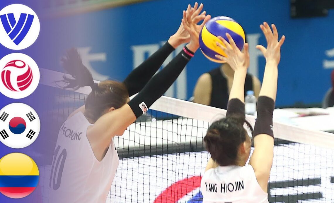 Korea vs. Colombia - Full Match | Women's Volleyball World Grand Prix 2017