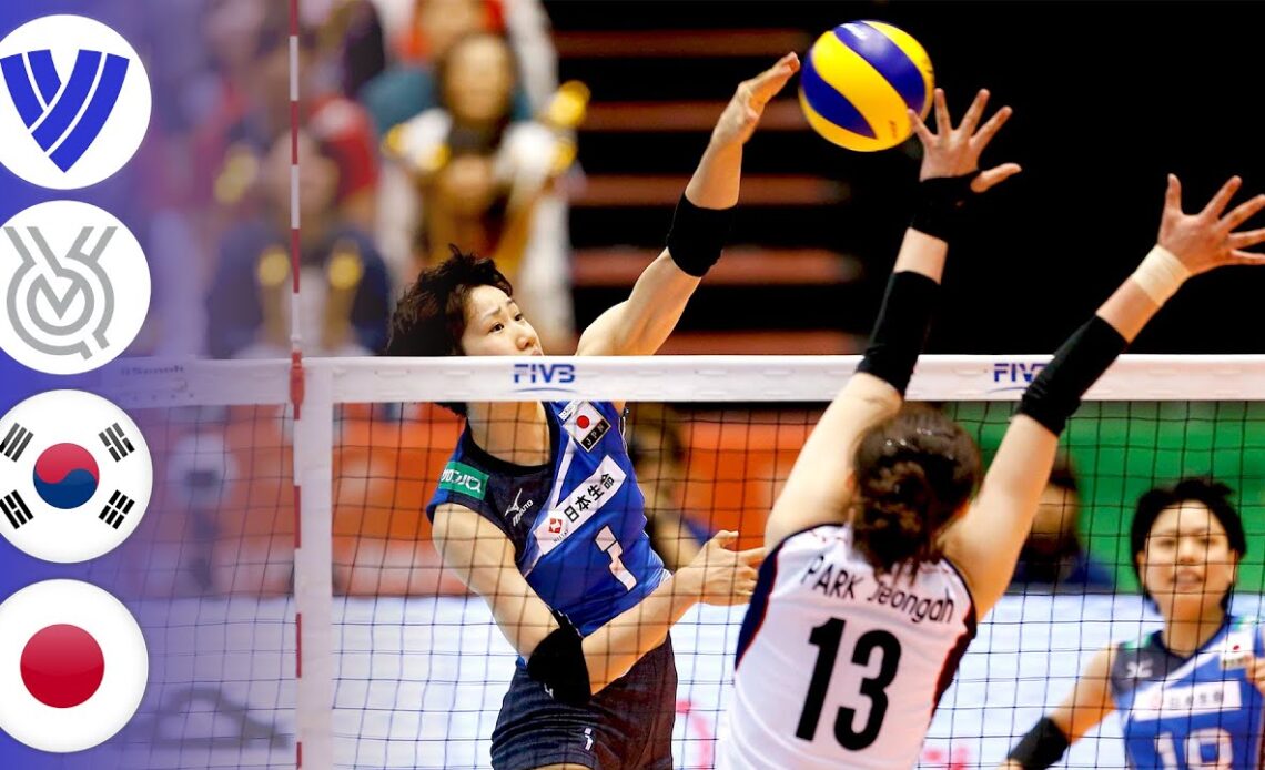 Korea vs. Japan - FULL | Women's Volleyball World Olympic Qualifier 2016