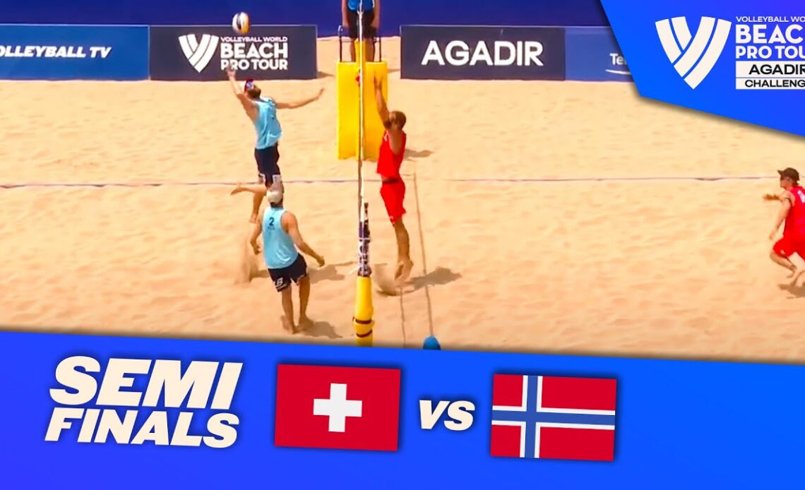 Krattiger/Breer vs. Berntsen/Mol, H. - Semi Final Highlights Agadir 2022 #BeachProTour