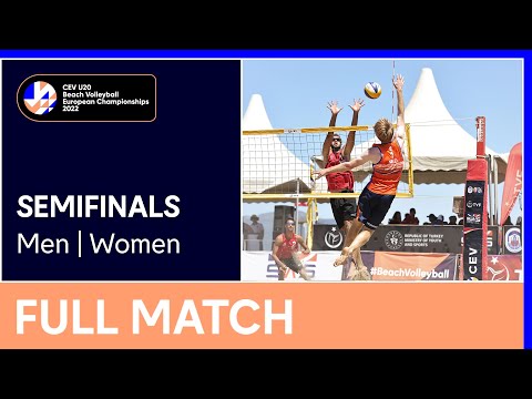 LIVE | CEV U20 Beach Volleyball European Championships | Semifinals