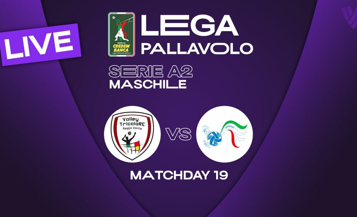 LIVE 🔴 Reggio Emilia vs. Mondovi - Men's Serie A2  | 2021/22