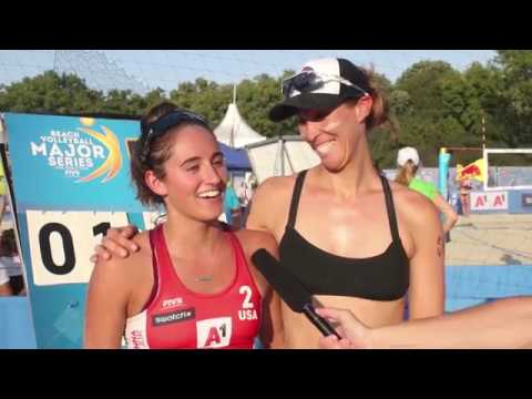 Lauren Fendrick and Sarah Sponcil Win Qualification | USA Volleyball