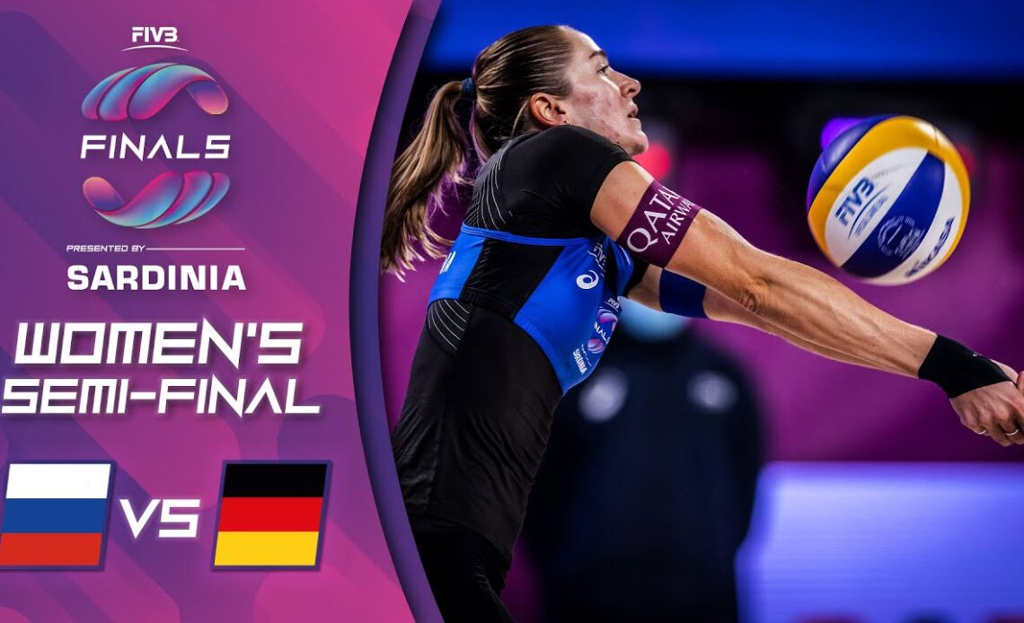 Makroguzova/Kholomina vs. Borger/Sude - Full Women's Semi-Final | World Tour Finals 2021