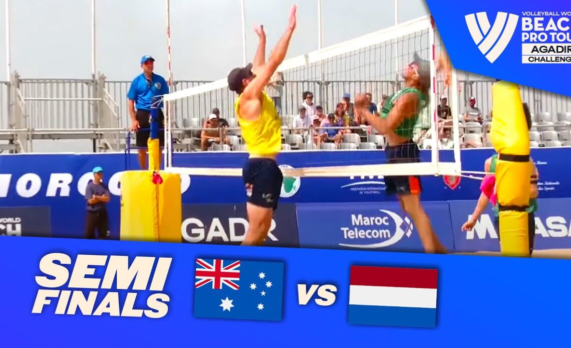 McHugh/Burnett vs. Immers/Boermans - Semi Final Highlights Agadir 2022 #BeachProTour