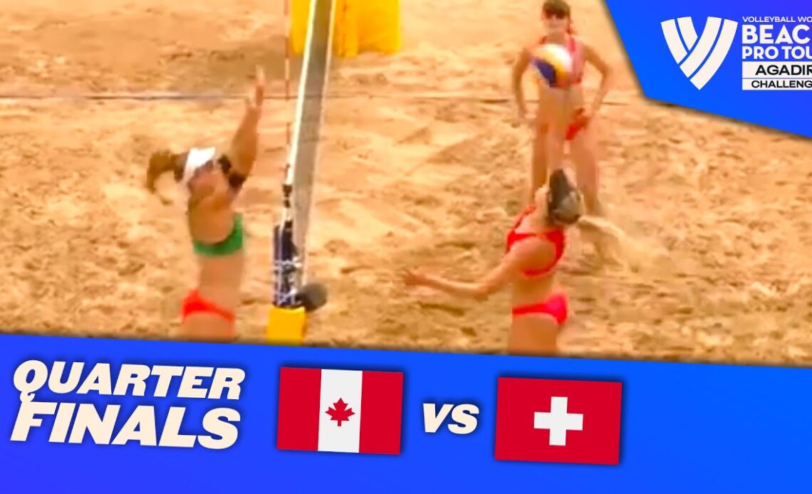 Megan/Nicole vs. Böbner/Vergé-Depré, Z. - Quarter Final Highlights Agadir 2022 #BeachProTour