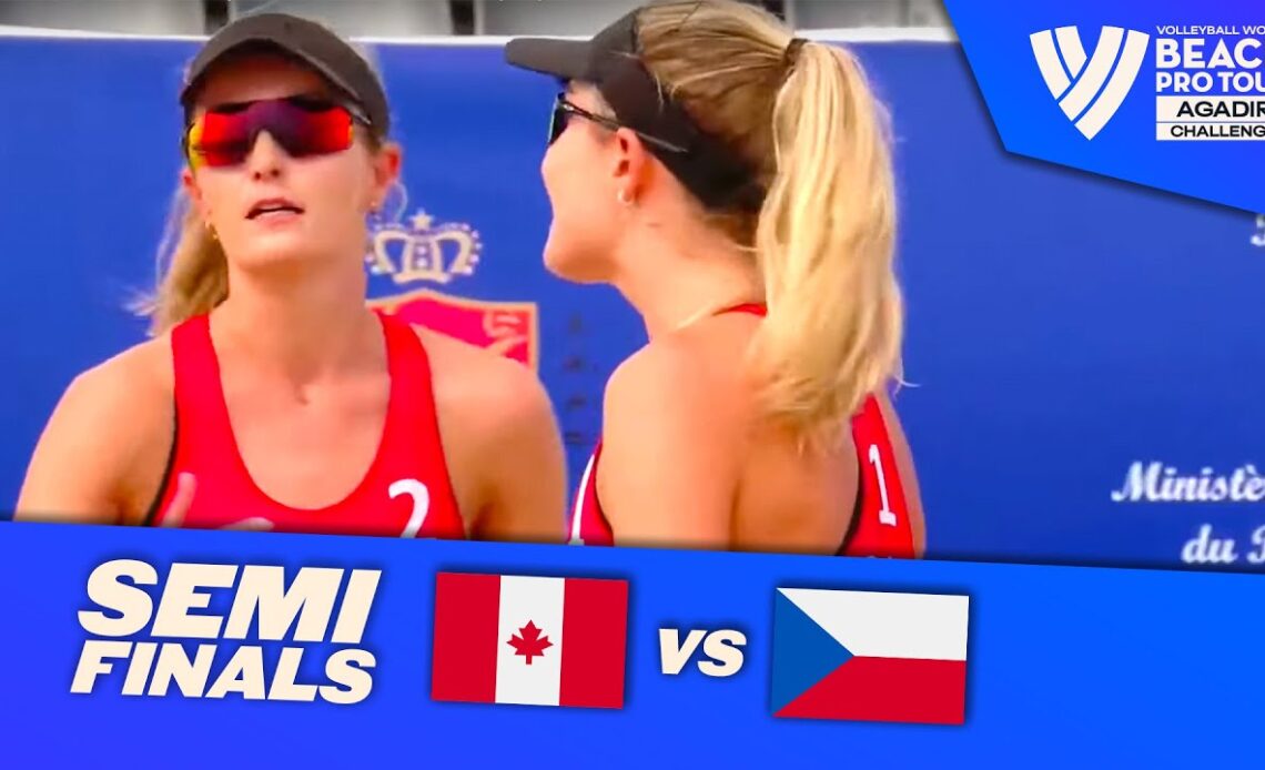 Megan/Nicole vs. Hermannova/Stochlova - Semi Final Highlights Agadir 2022 #BeachProTour