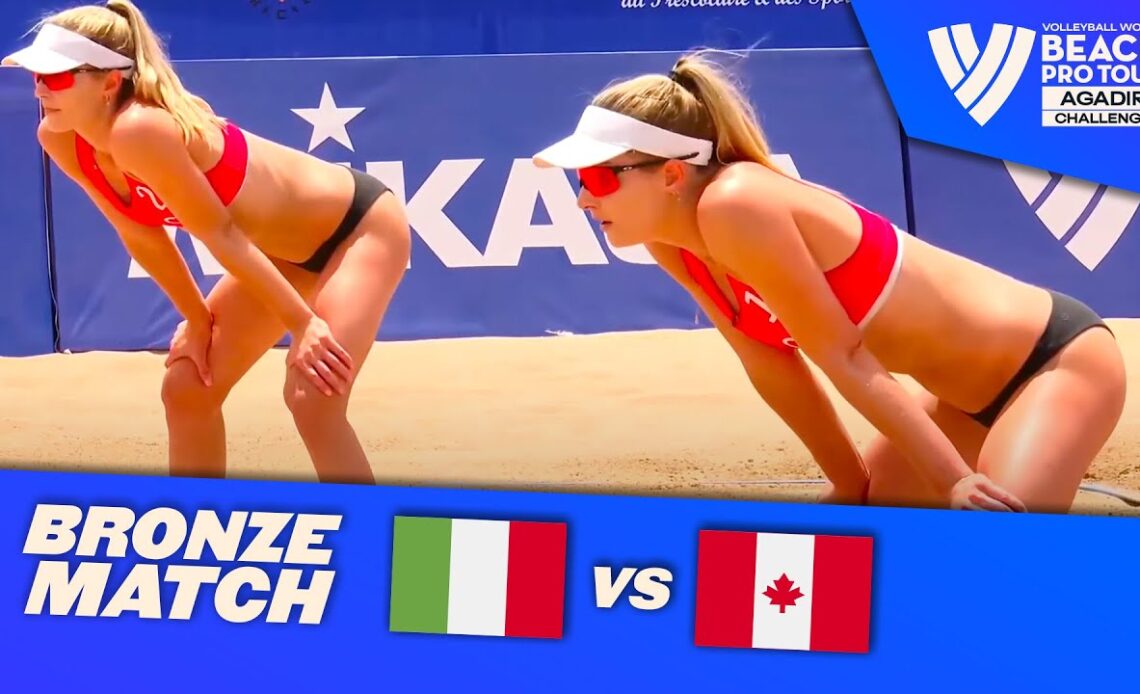 Menegatti/Gottardi vs. Megan/Nicole - Bronze Match Highlights Agadir 2022 #BeachProTour