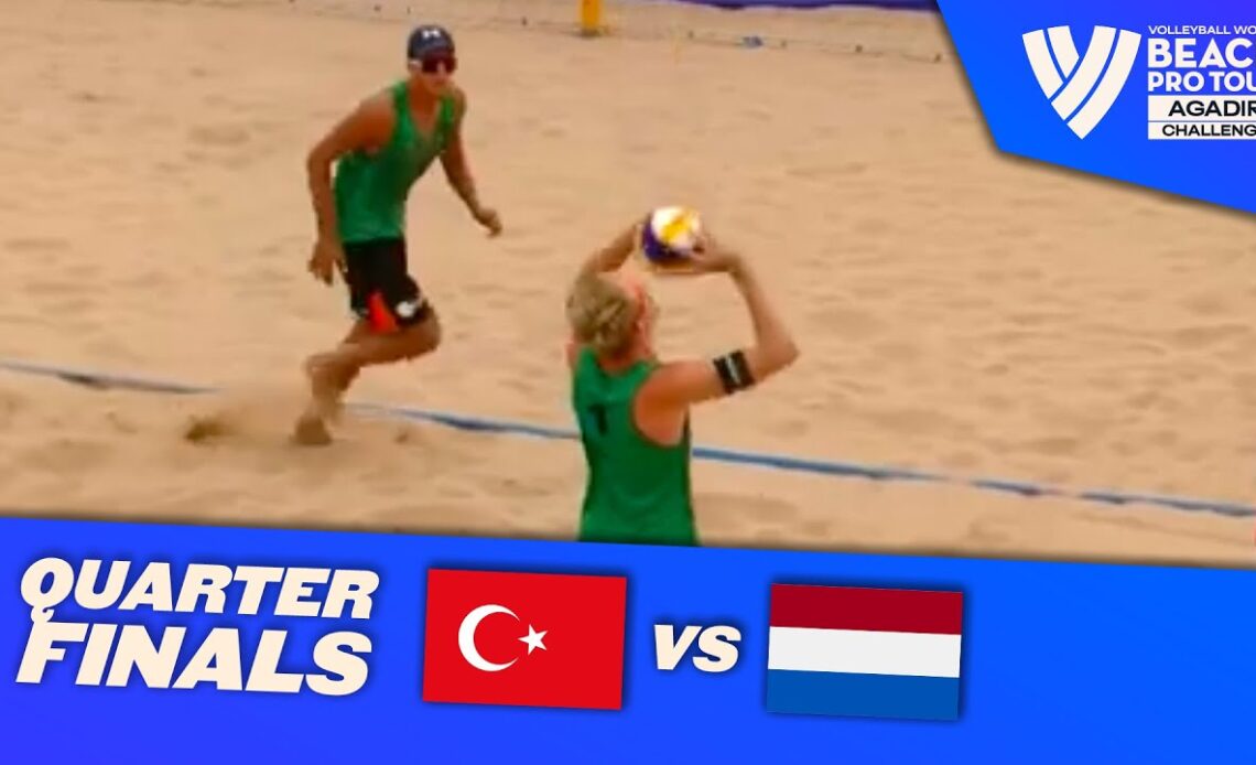 Mermer/Urlu vs. Immers/Boermans - Quarter Final Highlights Agadir 2022 #BeachProTour
