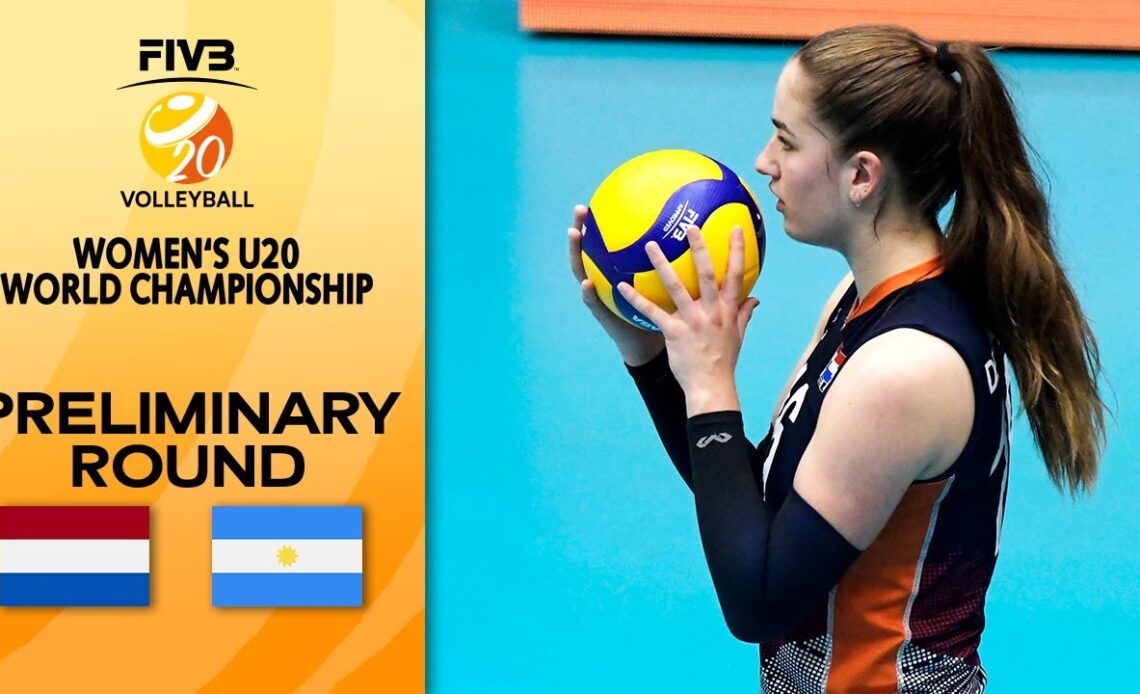 NED vs. ARG - Full Match | Women's U20 Volleyball World Champs 2021