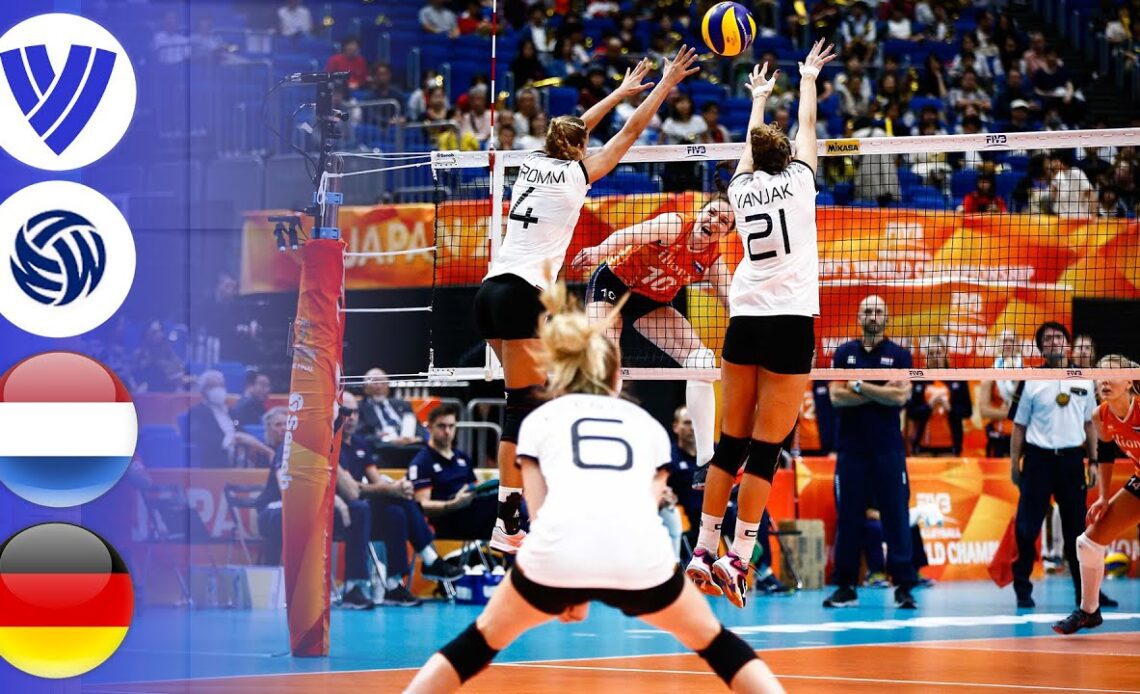 Netherlands vs. Germany - Full Match | Women's Volleyball World Championship 2018