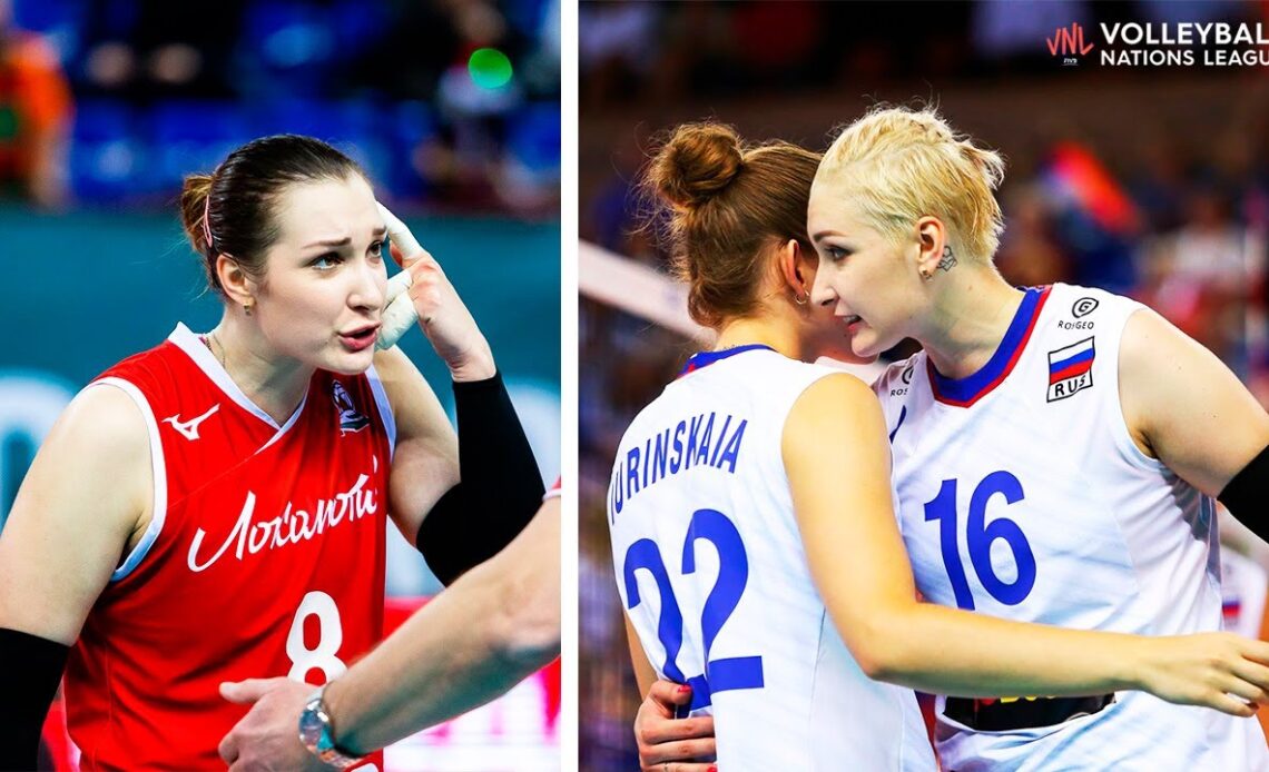 Never Make Irina Voronkova ANGRY because she has Powerful Volleyball HAND | VNL 2021