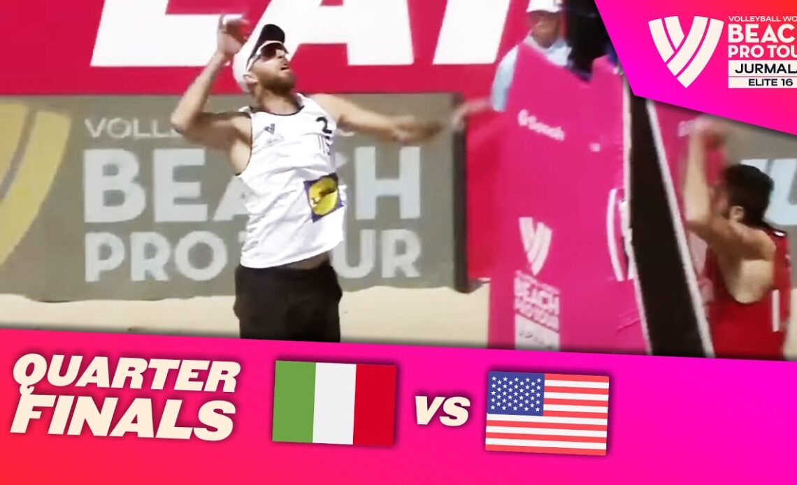 Nicolai/Cottafava vs. Schalk/Brunner - Quarterfinal Highlights Jurmala 2022 #BeachProTour