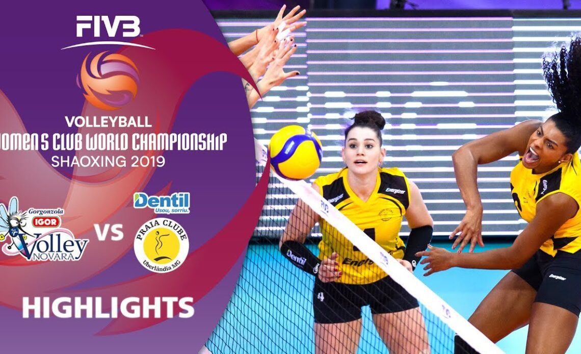 Novara vs. Praia - Highlights | Women's Volleyball Club World Champs 2019