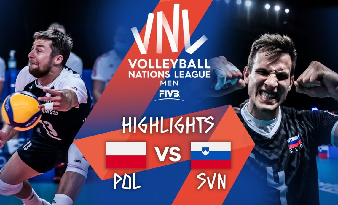 POL vs. SLO - Highlights Week 1 | Men's VNL 2021