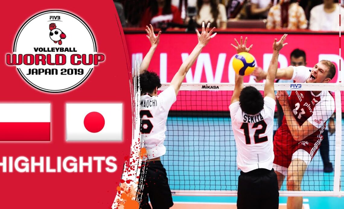 POLAND vs. JAPAN - Highlights | Men's Volleyball World Cup 2019