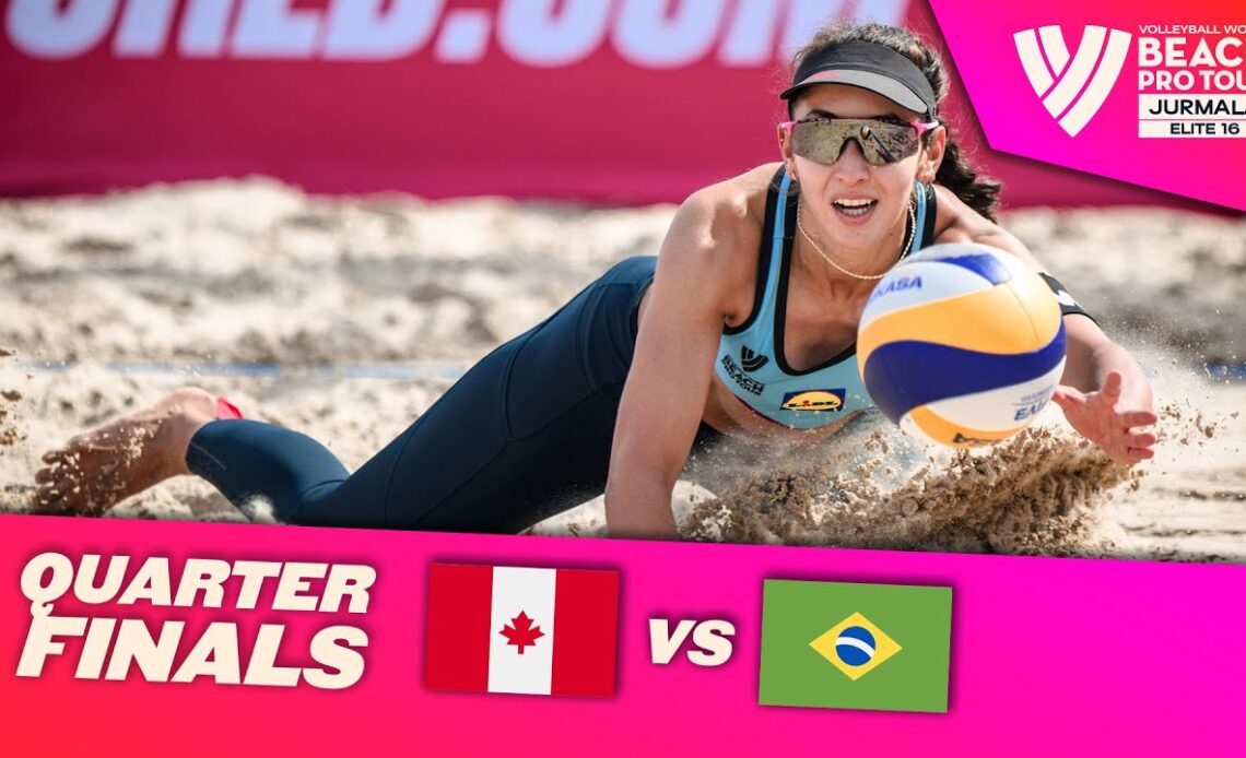 Pavan/Melissa vs. Talita/Rebecca - Quarterfinal Highlights Jurmala 2022 #BeachProTour