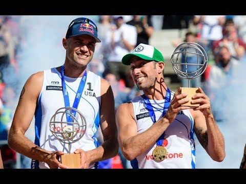 Phil Dalhausser and Nick Lucena win the gold medal at 2017 FIVB World Tour Finals