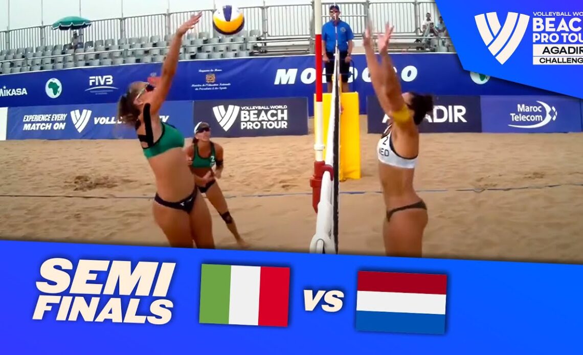 Piersma E./Van Driel, M. vs. Menegatti/Gottardi - Semi Final Highlights Agadir 2022 #BeachProTour