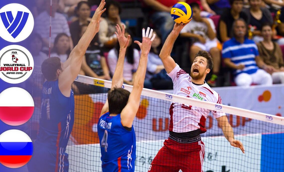 Poland vs. Russia - Full Match | FIVB Men's Volleyball World Cup 2015