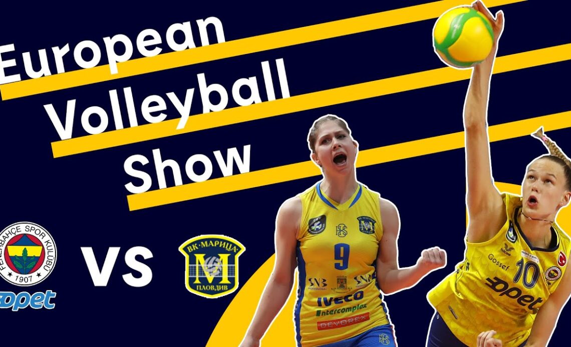 Pre-Match Show: Fenerbahçe Opet Istanbul vs. VC Maritza Plovdiv | #CLVolleyW