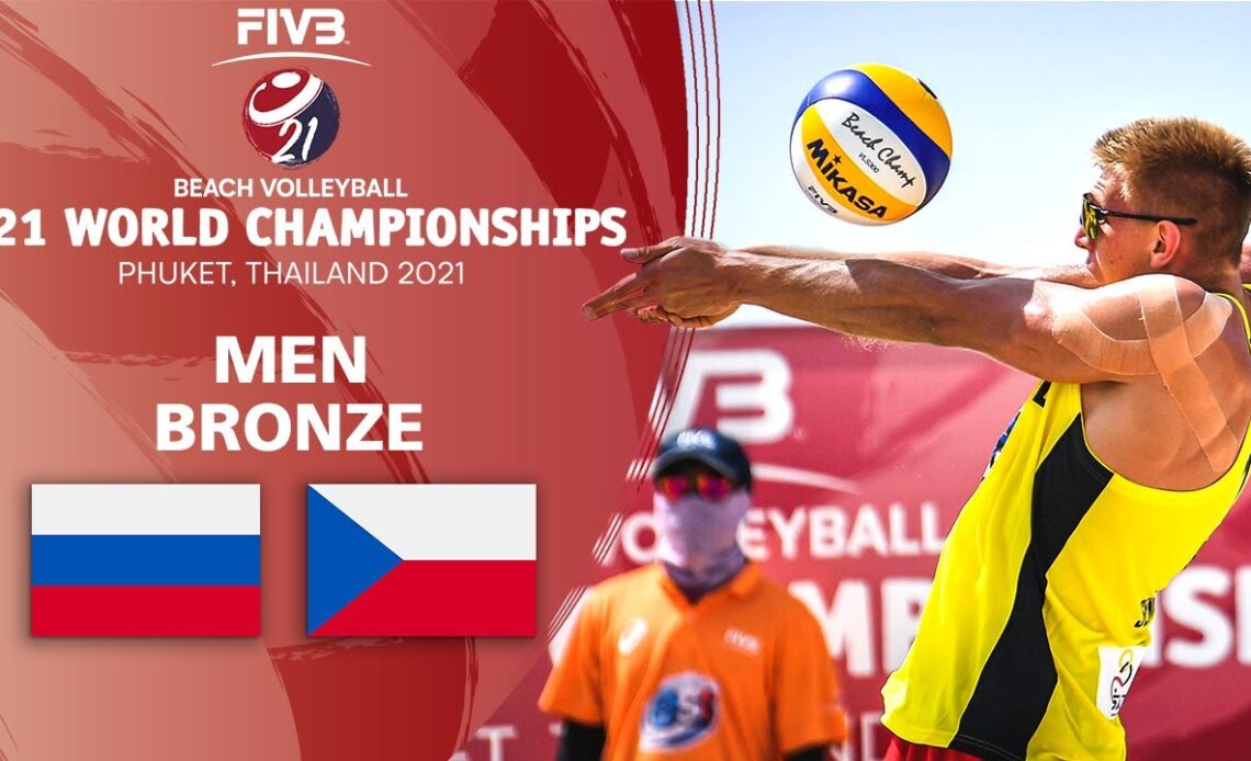 RUS vs. CZE - Men's Bronze | U21 Beach Volleyball World Champs 2021