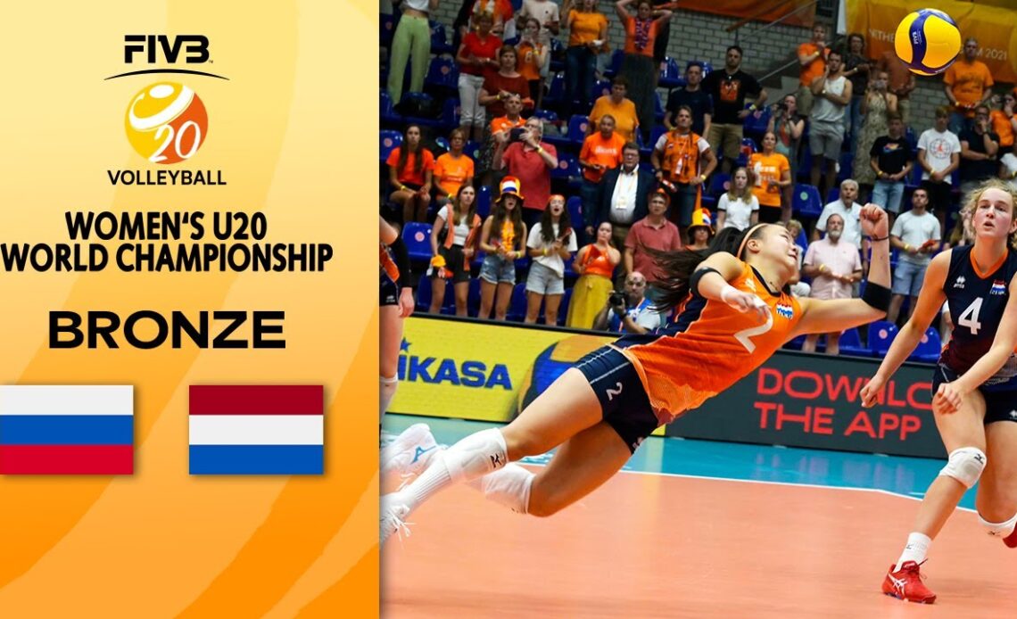 RUS vs. NED - Full Bronze Medal Match | Women's U20 Volleyball World Champs 2021