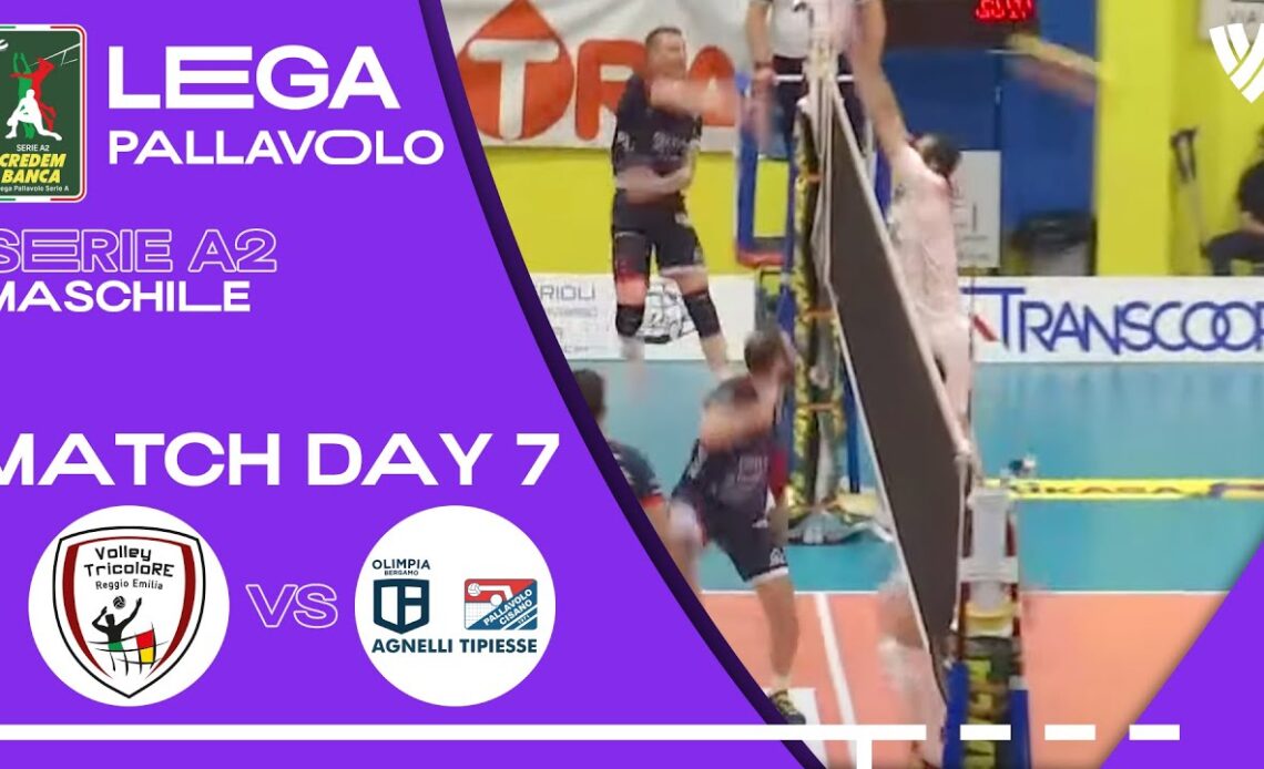 Reggio Emilia vs. Bergamo - Full Match | Men's Serie A2  | 2021/22