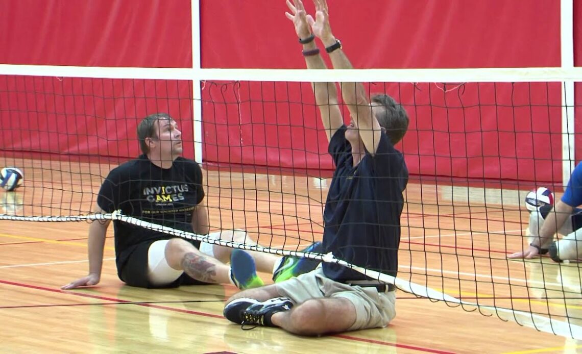 Sitting Volleyball Coaches | 2014 Warrior Games