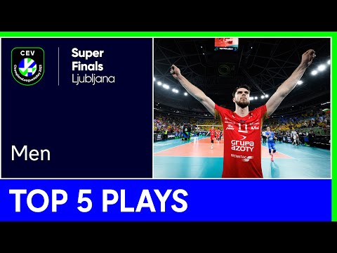 SuperFinals | Top 5 Plays - #CLVolleyM