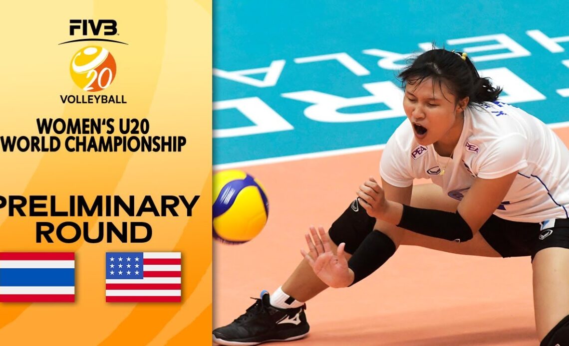 THA vs. USA - Full Match | Women's U20 Volleyball World Champs 2021