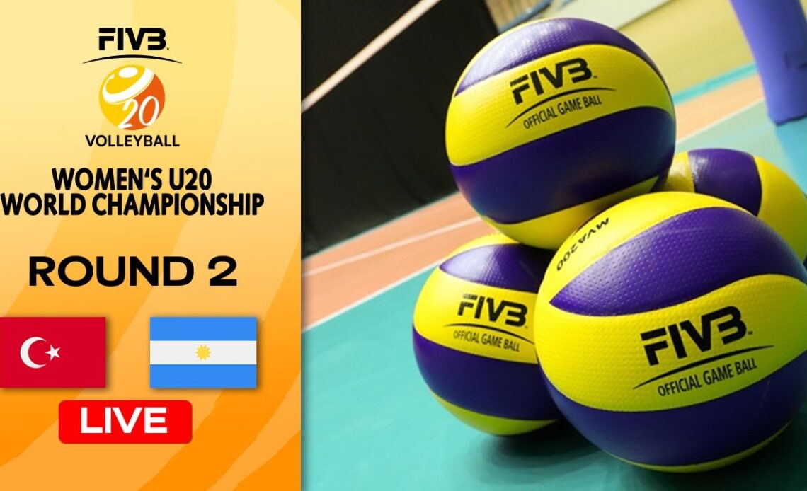 TUR vs. ARG - Full Match | Round 2 | Women's U20 Volleyball World Champs