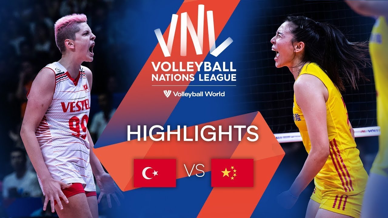 🇹🇷 TÜR vs. 🇨🇳 CHN Highlights Week 1 Women's VNL 2022 VCP Volleyball